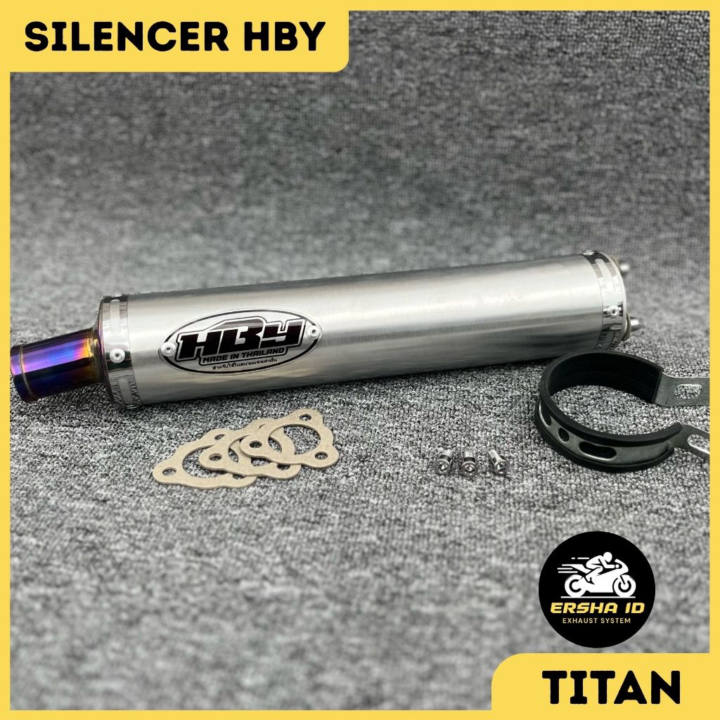 Silincer Knalpot Ninja R RR SS RX King Fiz R Satria Racing HBY Carbon Dan Titan – Suara Garing Anti 