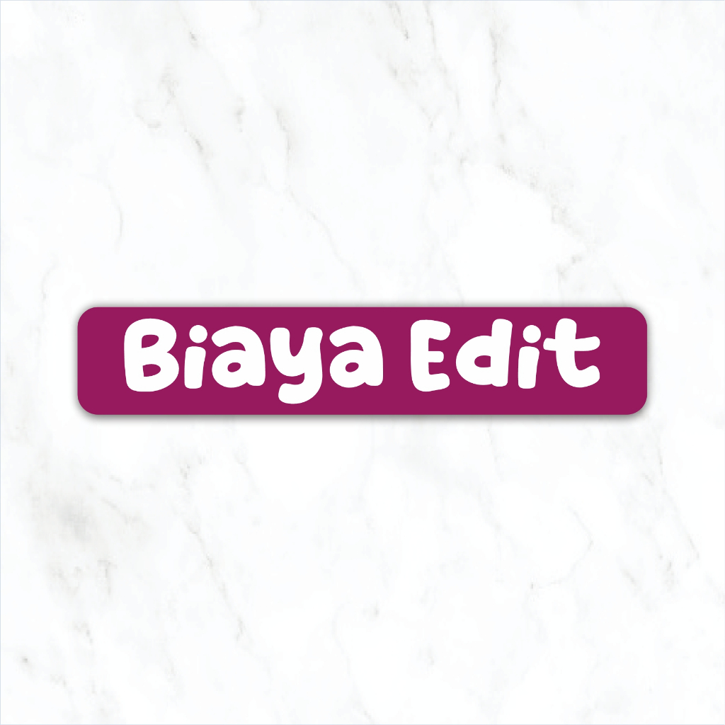 

Biaya Edit Untuk Stiker / Pouch