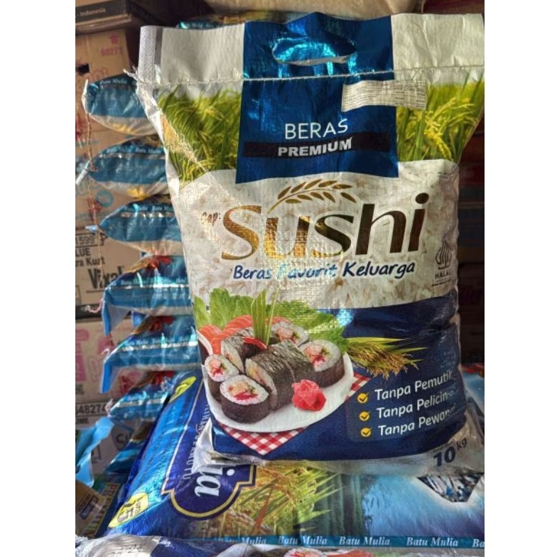 

BERAS CAP SUSHI 10 KG PREMIUM