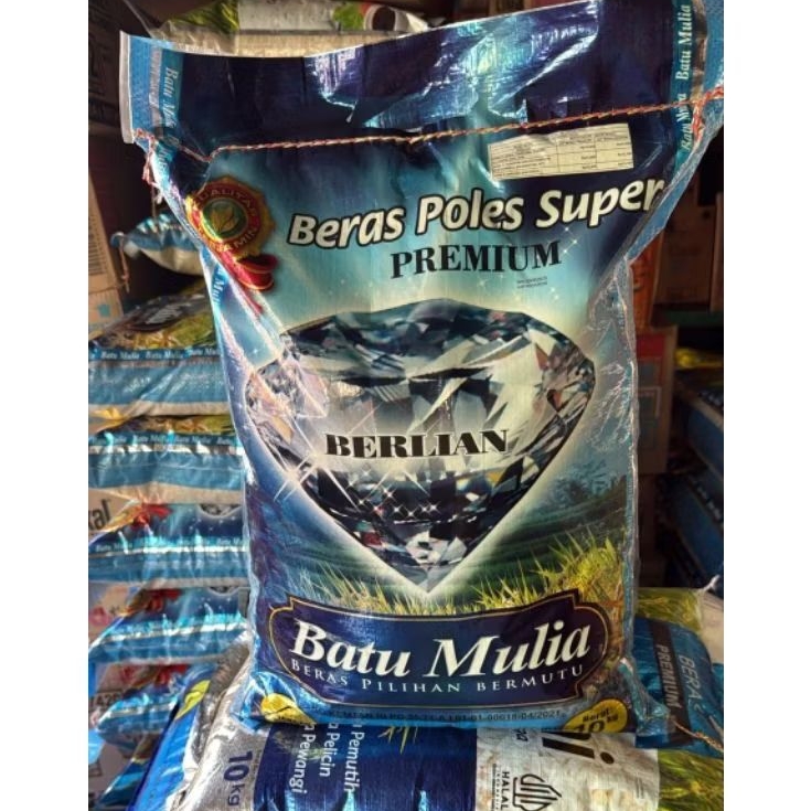 

BERAS BERLIAN BATU MULIA SUPER PREMIUM 10 KG