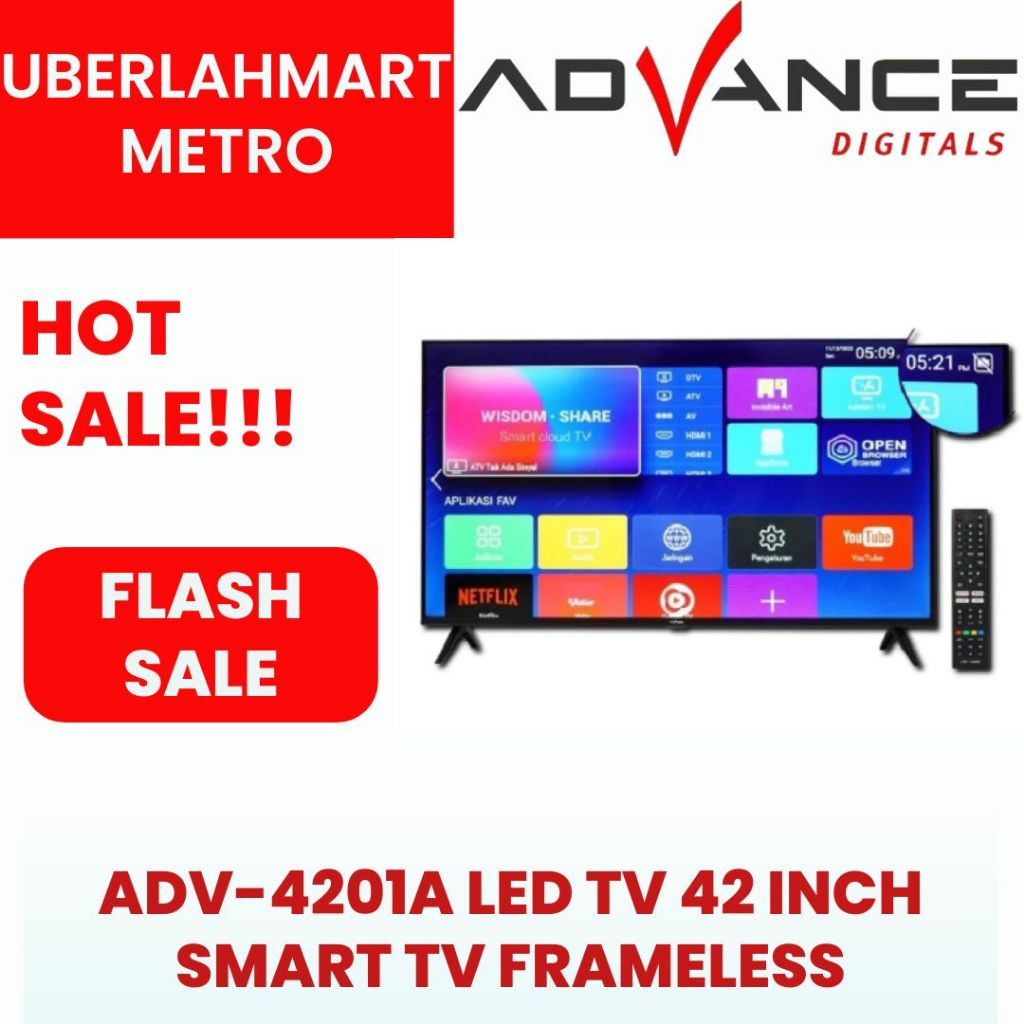 ADVANCE LED TV 42 SMART TV ADV-4201A
