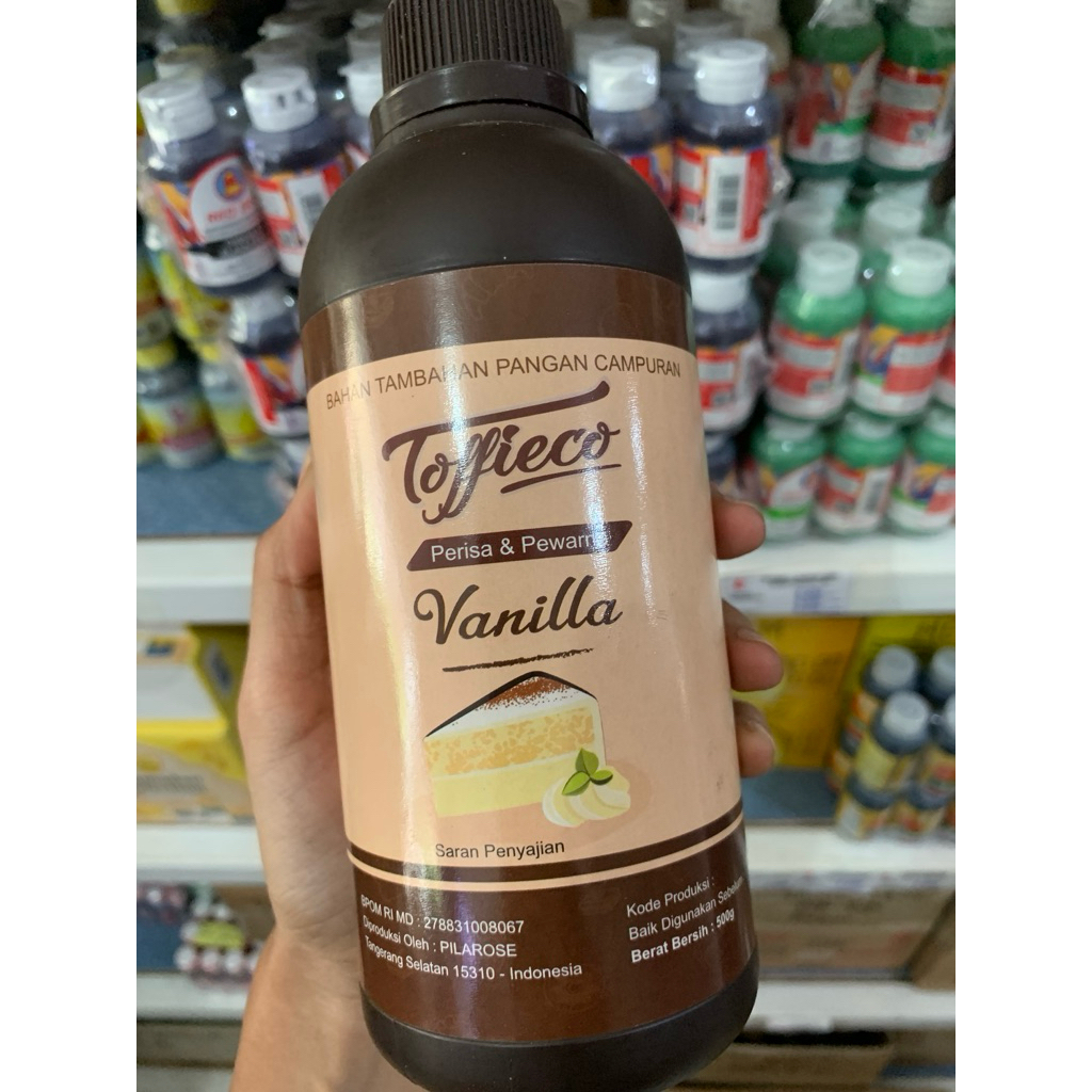 

Toffieco perisa & pewarna vanilla 500gr