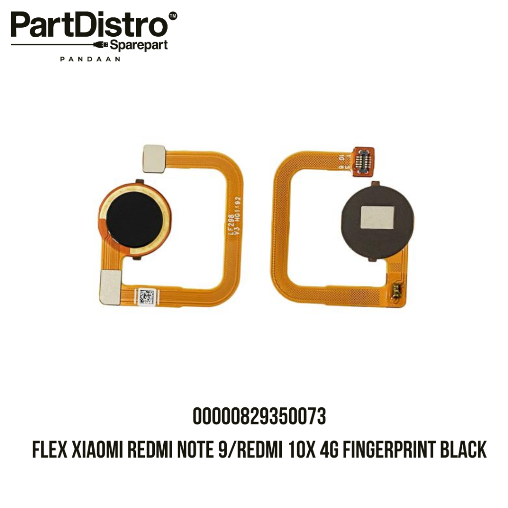 FLEXIBLE XIAOMI REDMI NOTE 9 / Fingerprint XIAOMI REDMI NOTE 9 HITAM