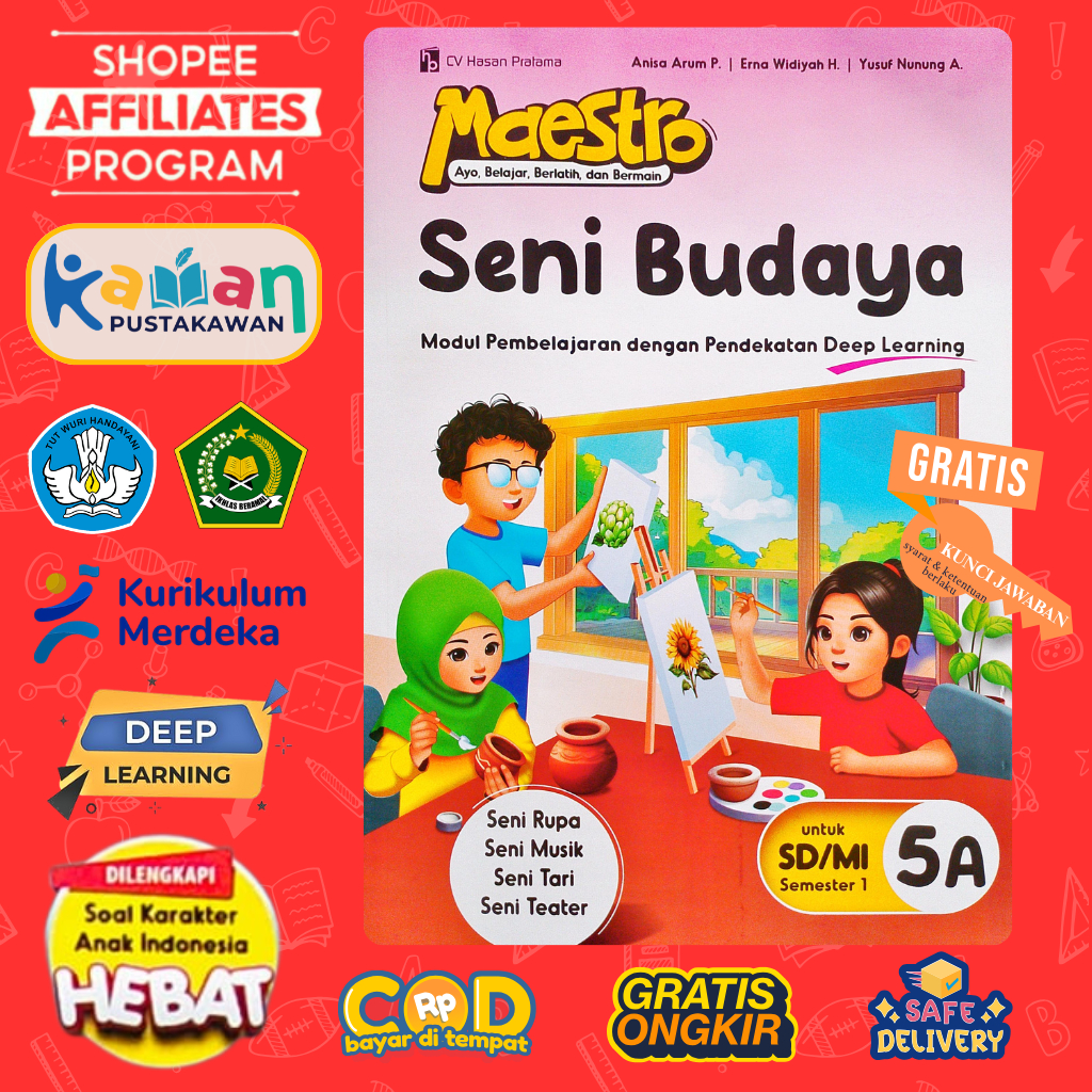 Maestro Seni Budaya Kelas 5 SD/MI Modul Ajar
