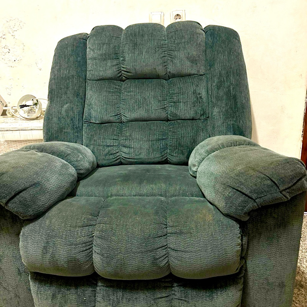 SOFA RECLINER DAN ROCKING ASHLEY INFORMA ABU ABU