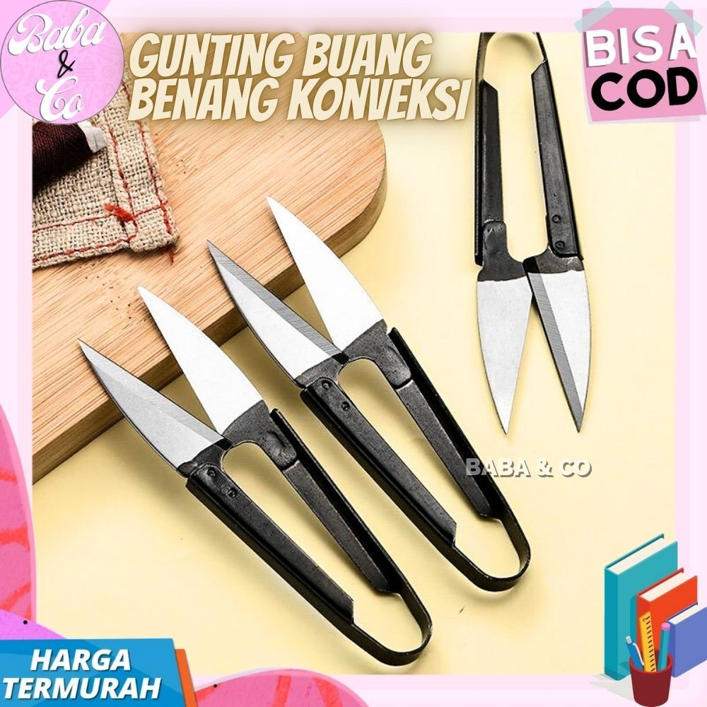 

GUNTING BUANG BENANG KONVEKSI GUNTING KECIL BAHAN METAL KUALITAS BAGUS GUNTING BENANG KONFEKSI CEKRIS KANGYONG JAHIT PEMOTONG BENANG PENJAHIT MURAH GROSIR COD