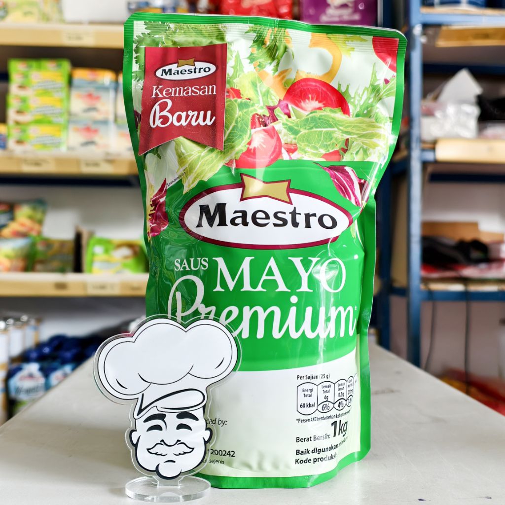 

Maestro Mayonaise 1Kg / Maestro Mayo Plain 1Kg / Maestro Light Mayonaise 1Kg