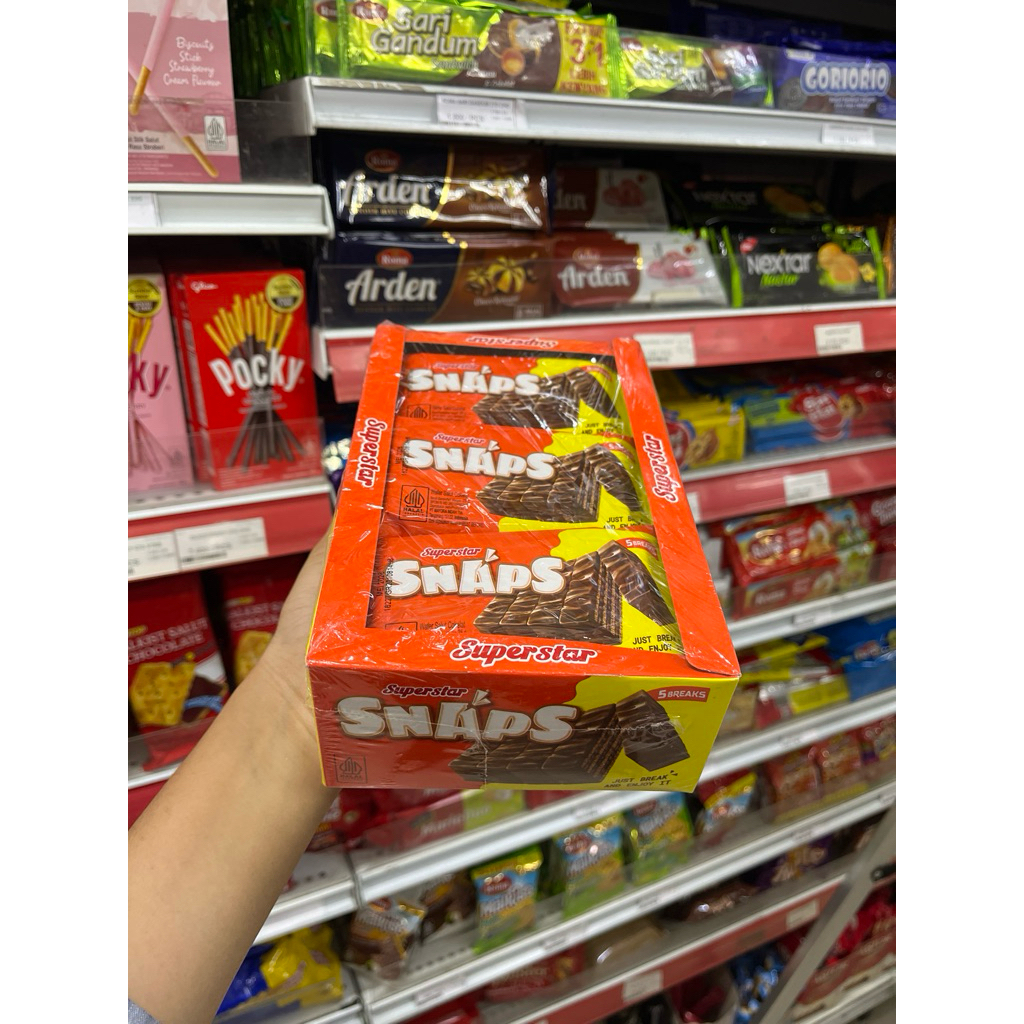 

SUPERSTAR SNAP CHOCOLATE isi 12pcs