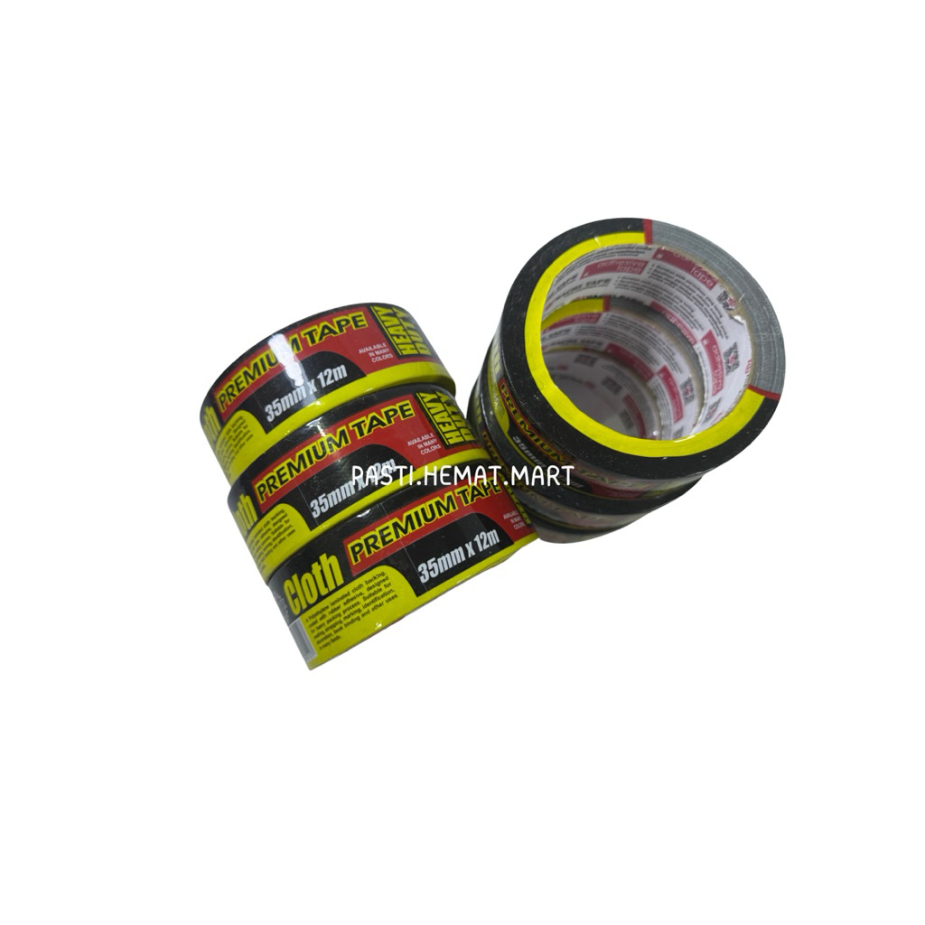 

Lakban Jilid Nachi | Nachi Cloth Tape 2 Inch 46 MM X12 M | Lakban Kain Hitam | 1 PCS
