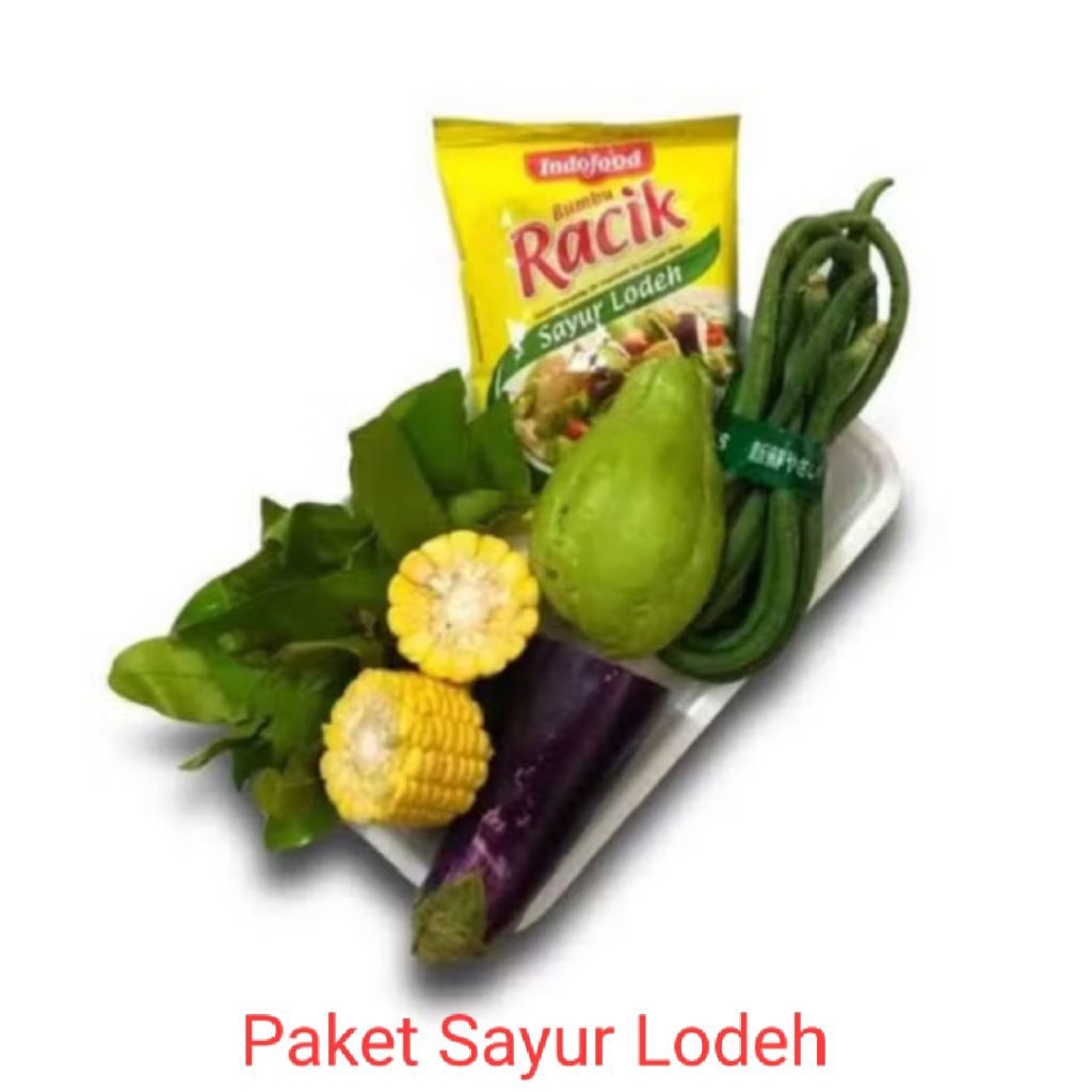 

Paket Sayur Lodeh, ditambah racik sayur lodeh