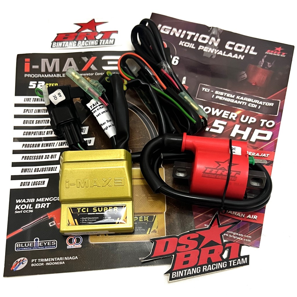 TCI CDI IMAX 3 SUPER 52 STEP BRT YZ 125 DC