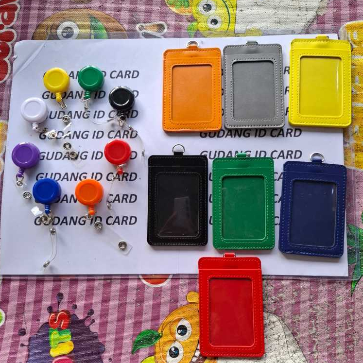 

Paket Yoyo Warna Warni + Casing ID Kulit Ring 1 Sisi (2 Slot)