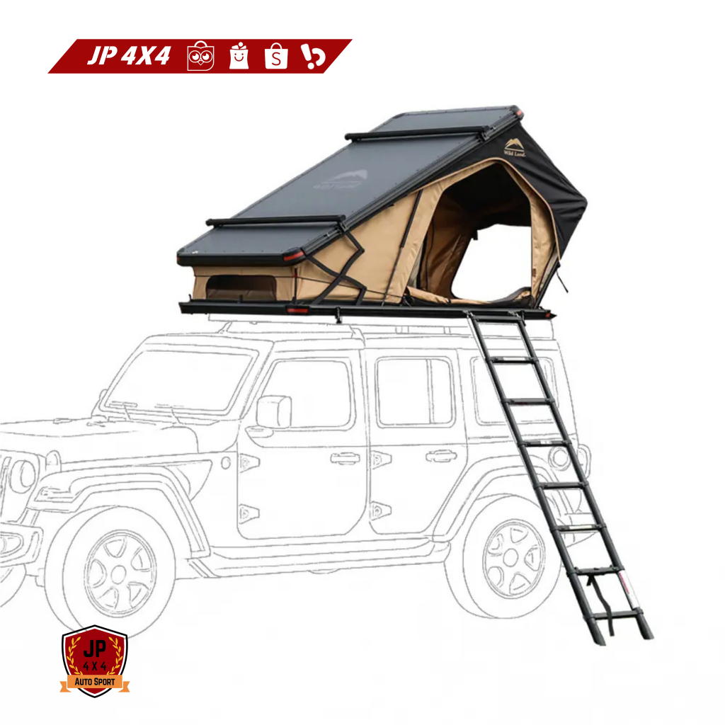 Tenda Atas Atap / Rooftop Tent / Tenda Mobil Wild Land Adventure Cruiser Import High Quality READY S