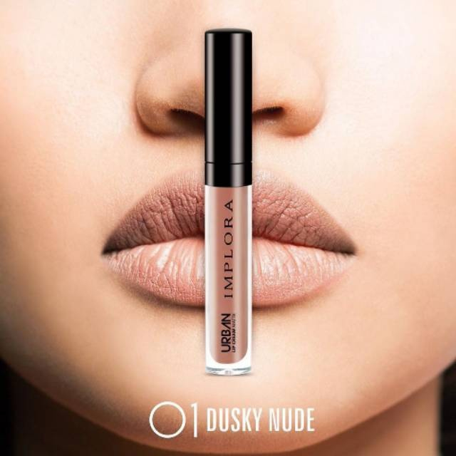 IMPLORA URBAN LIP CREAM MATTE 01 DUSKY NUDE