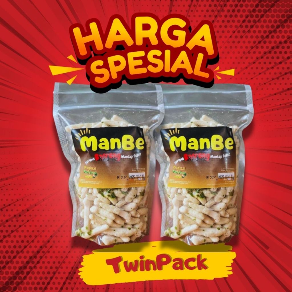 

NgemlYuk - 250gr TwinPack Basreng Original Daun Jeruk - Renyah dan Gurih untuk Ngemil by MANBE - Basreng Kemasan Pouch - Basreng Kemasan Standing - Basreng Kemasan Ziplock - basreng kemasan pouch daun jeruk