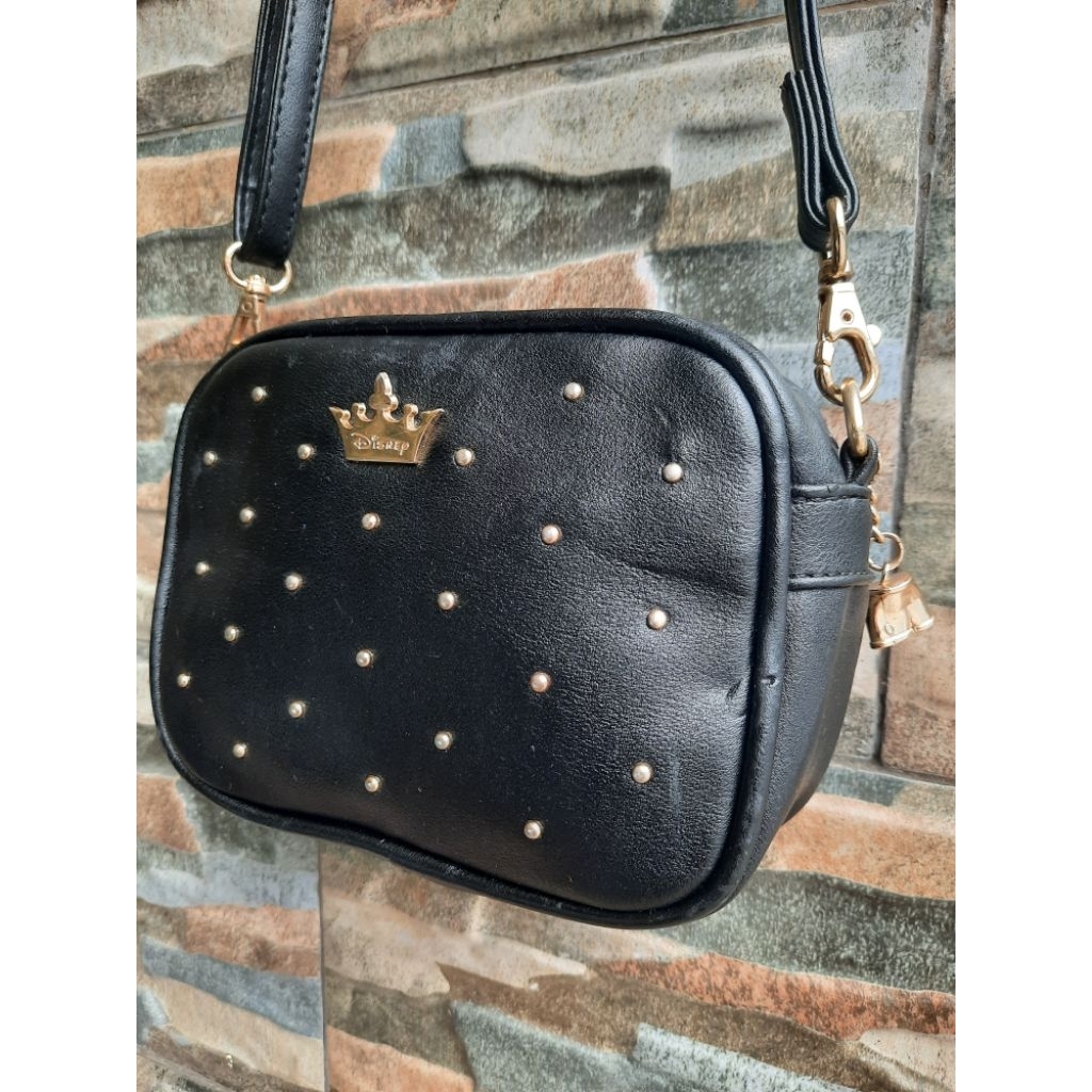 Camera Bag Hitam DISNEY - TAS PRELOVED