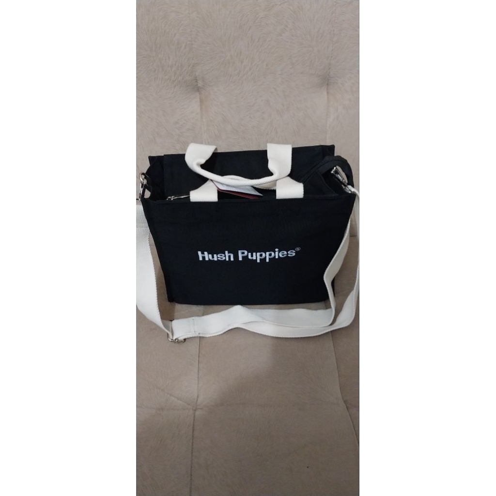 Tas Hush Puppies Kanvas ( L ) Original New
