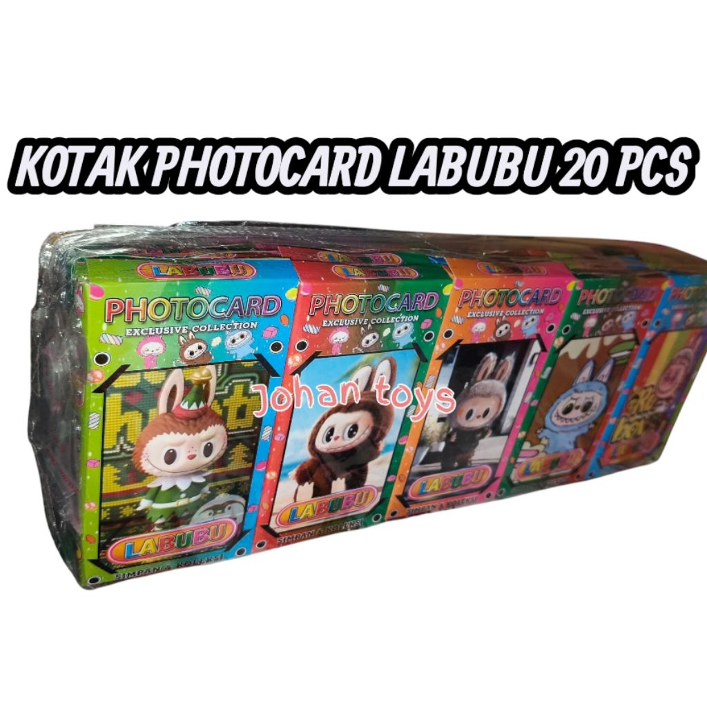 

20 PCS KOTAK PHOTOCARD LABUBU