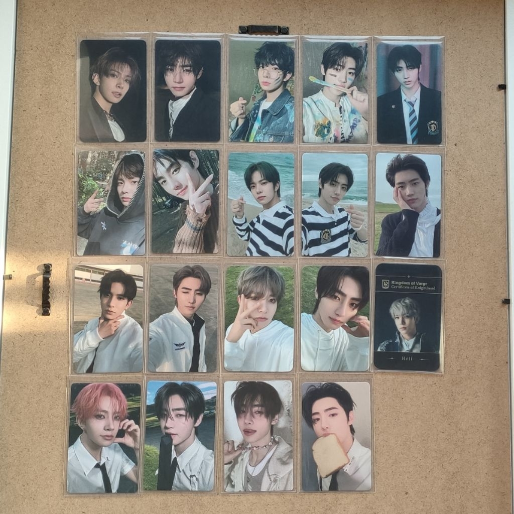 official photocard enhypen heeseung sunghoon enniversary border day one carnival dimensions dilemma 