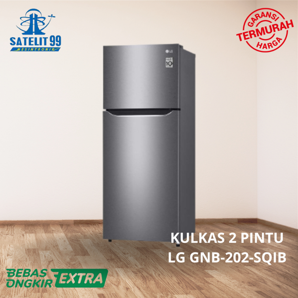 KULKAS 2 PINTU LG GNB-202-SQIB