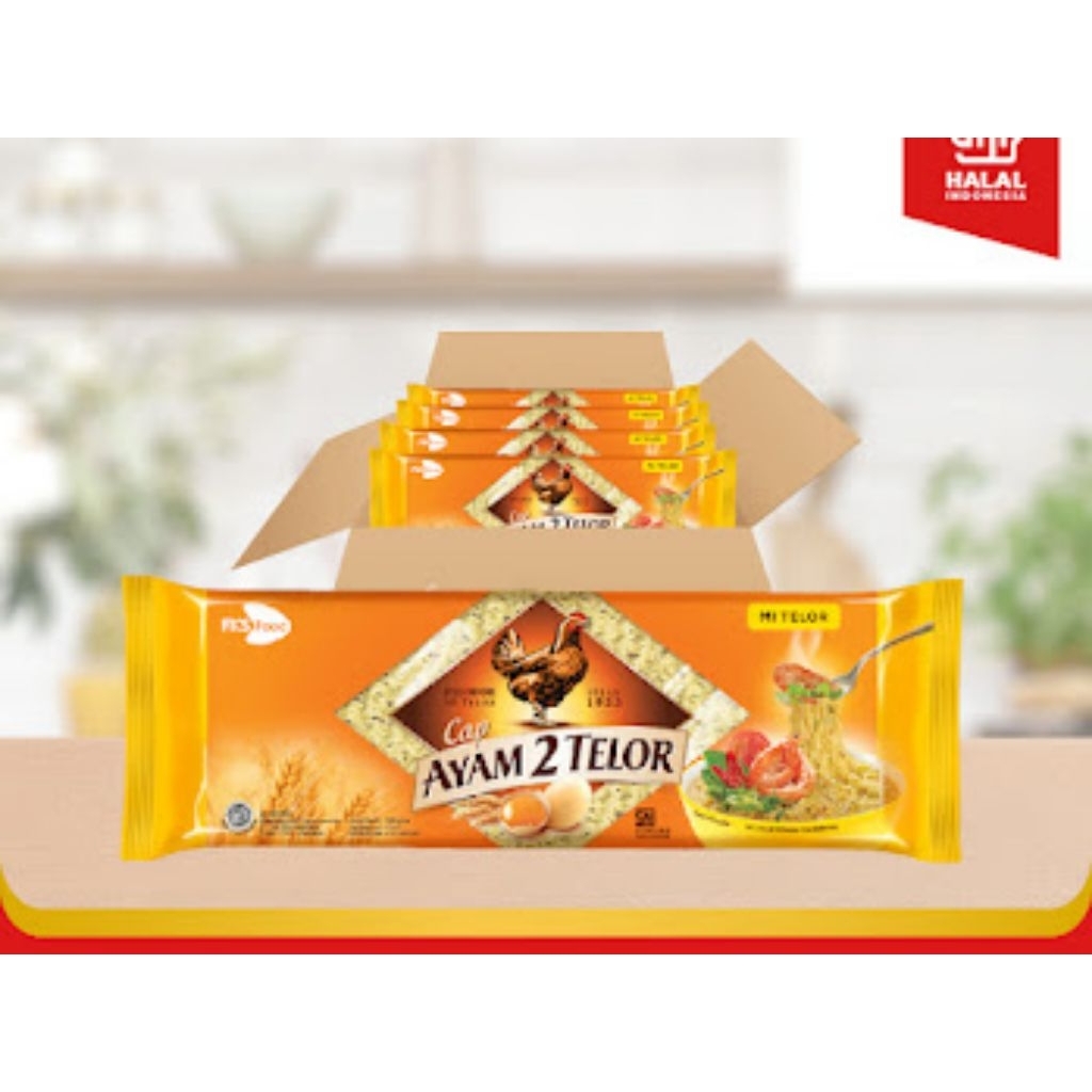 

5Mi Cap Ayam 2 Telor - Lebar Keriting - 1 karton - 20 Pcs - 200gr