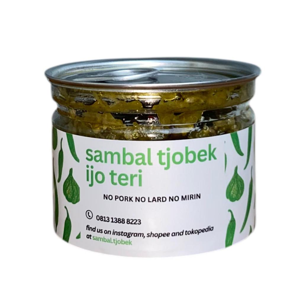 

sambal tjobek -- sambal ijo teri