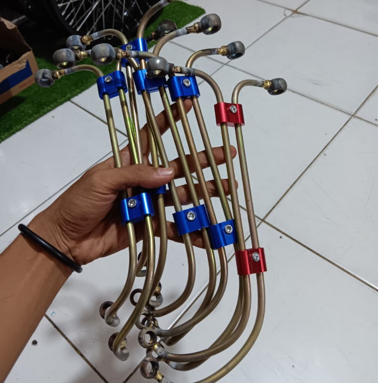 Pipa Oil Cooler Pipa Pendingin Oli Untuk Bak Kopling CB GL MP Tiger pnp Oil Cooler SPS