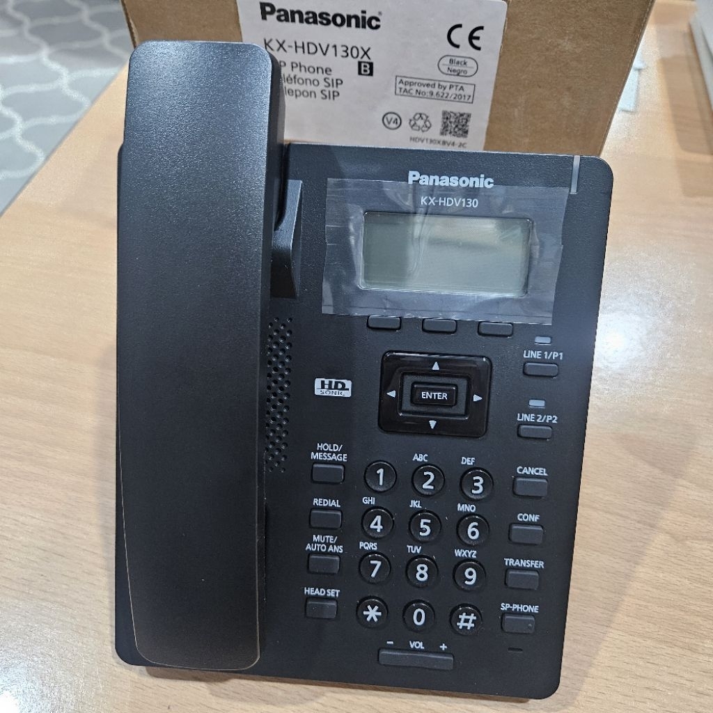 Telepon Panasonic KX-HDV130 SIP Phone Garansi Resmi IT-Comm