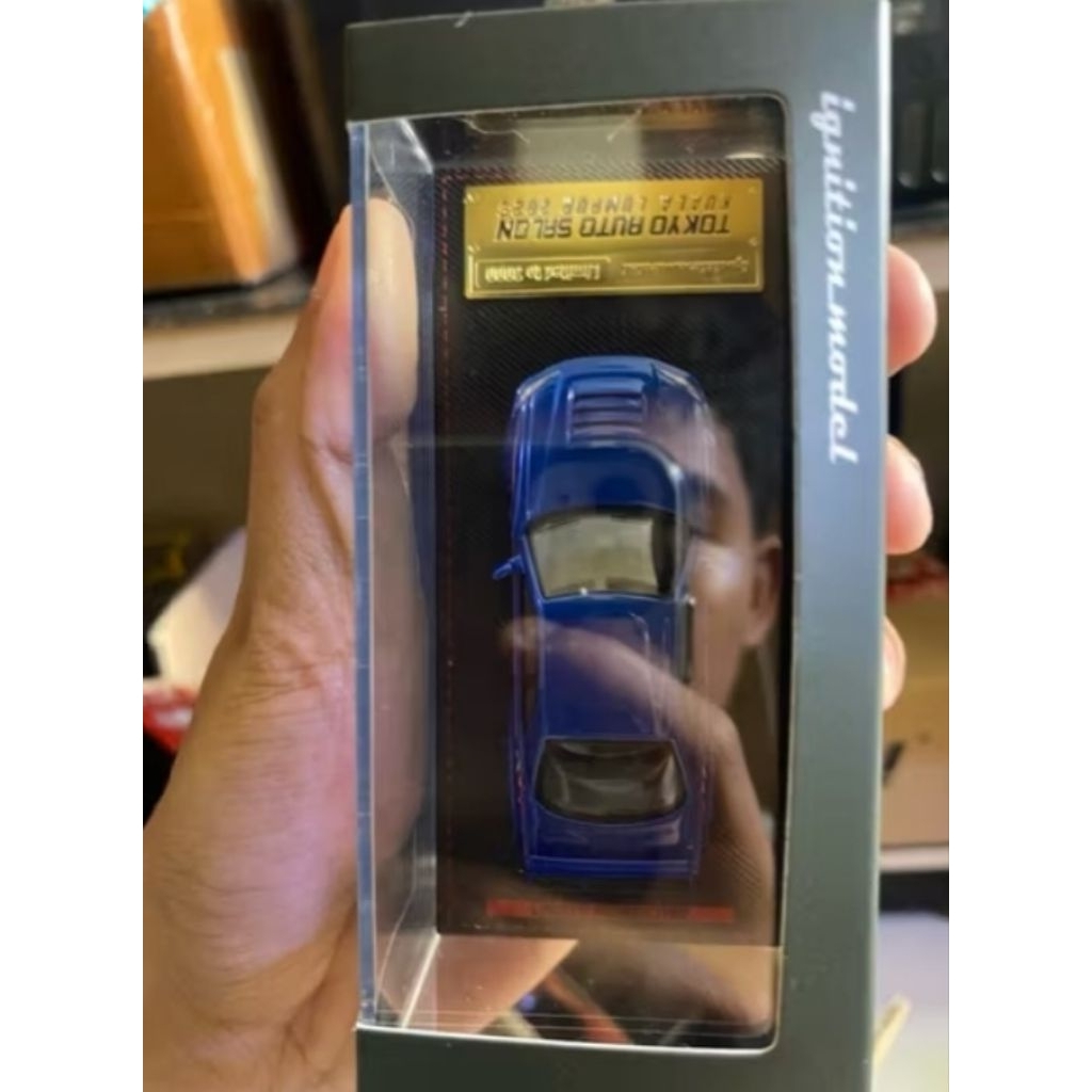 ignition Model Nissan skyline R34 blue