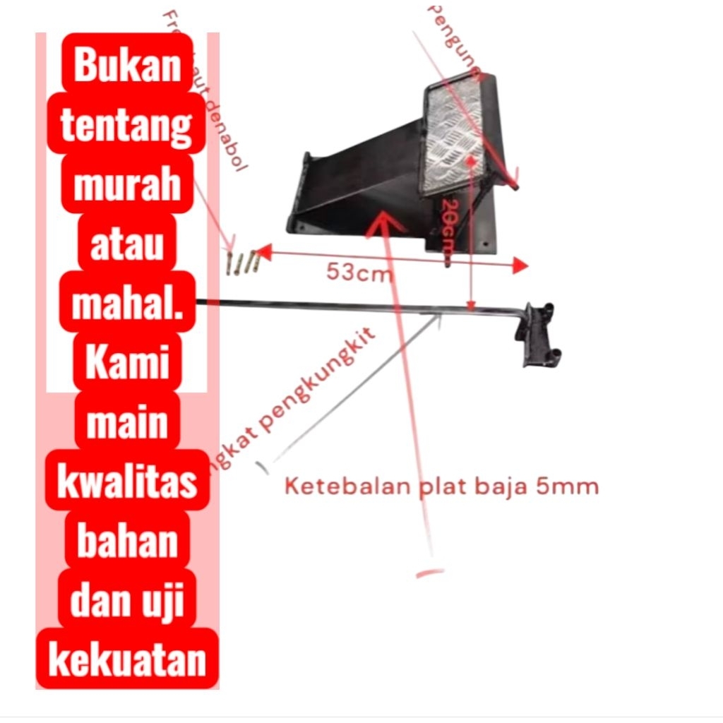HIDROLIK CUCI MOTOR PORTABEL PREMIUM