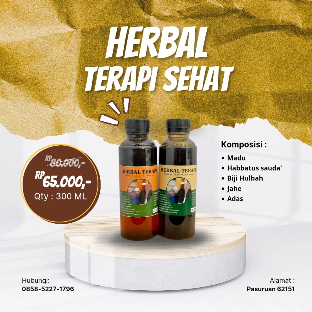 

Herbal terapi sehat 300ml