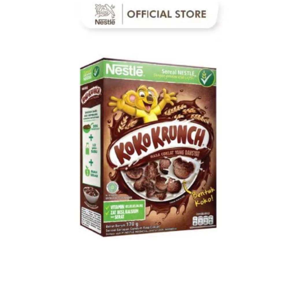 

Nestlé Koko Krunch Sereal Rasa Cokelat 2 x 170 gr
