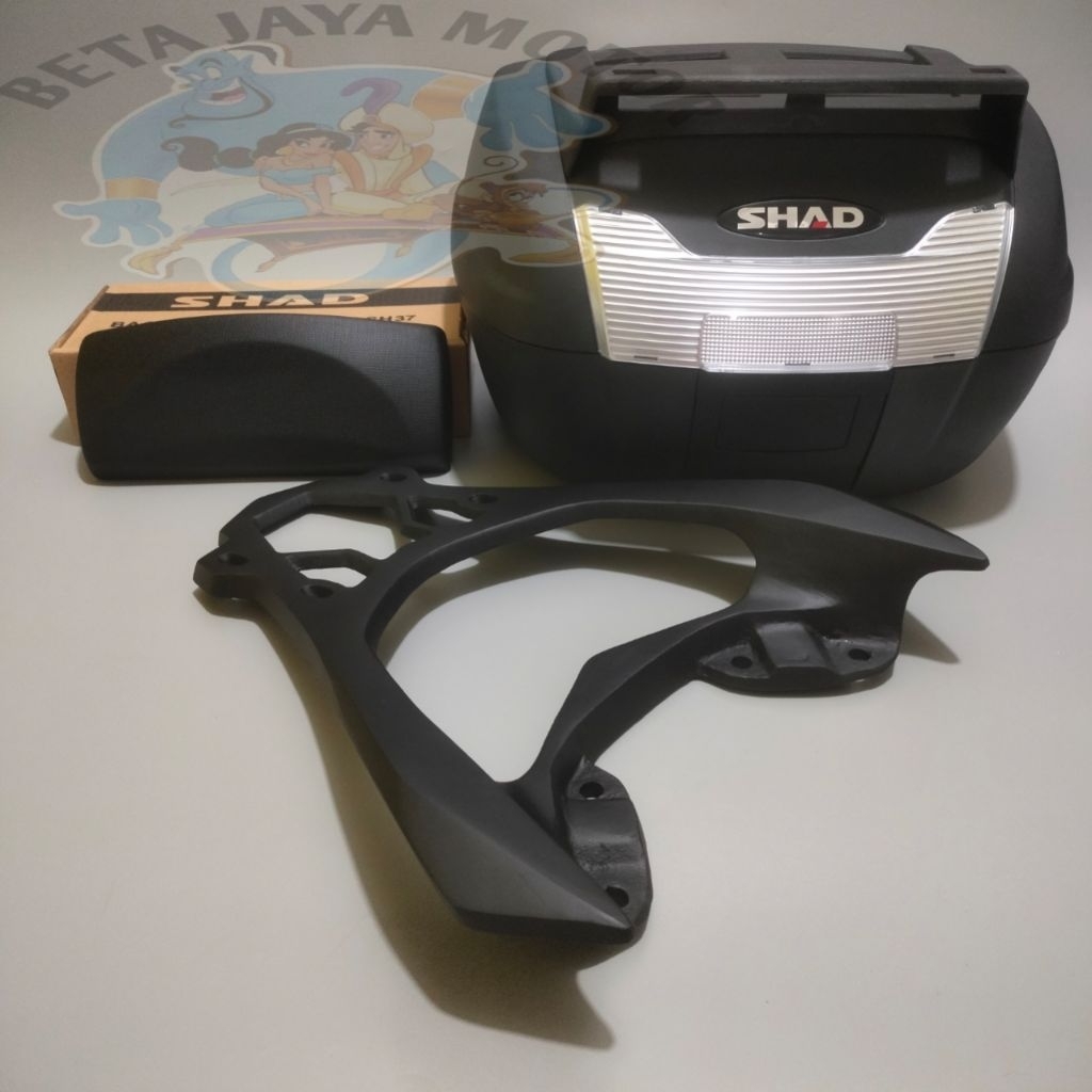 Box Shad Sh 40 Cargo & Breket Bintang Nmax Turbo Nmax Neo / Paketan Box Shad Sh 40 Cargo Plus Breket