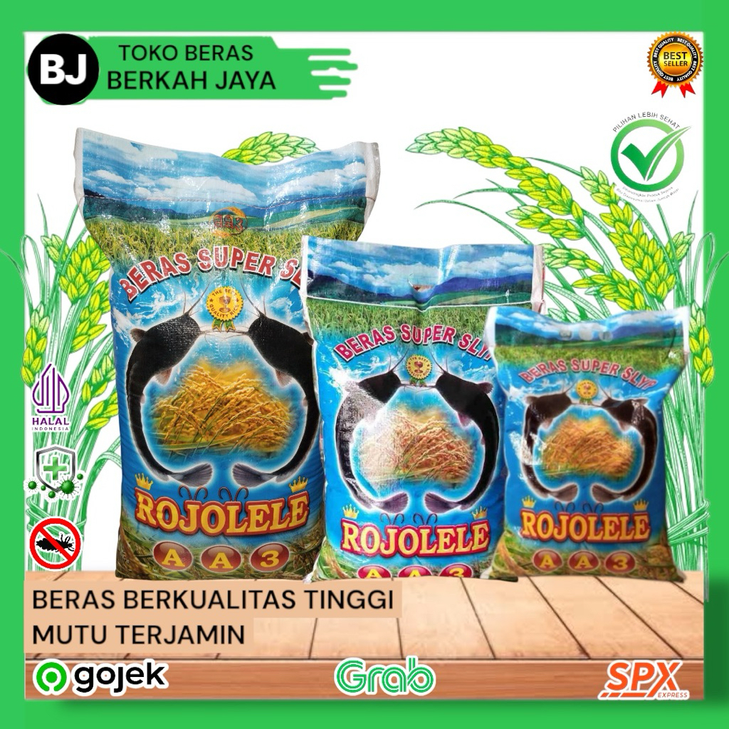 

Beras Rojolele AAA3 5kg 10kg 10kg