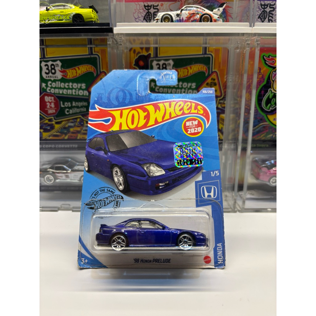 HOTWHEELS HONDA PRELUDE ‘98 FACTORY SEALED SET 2020