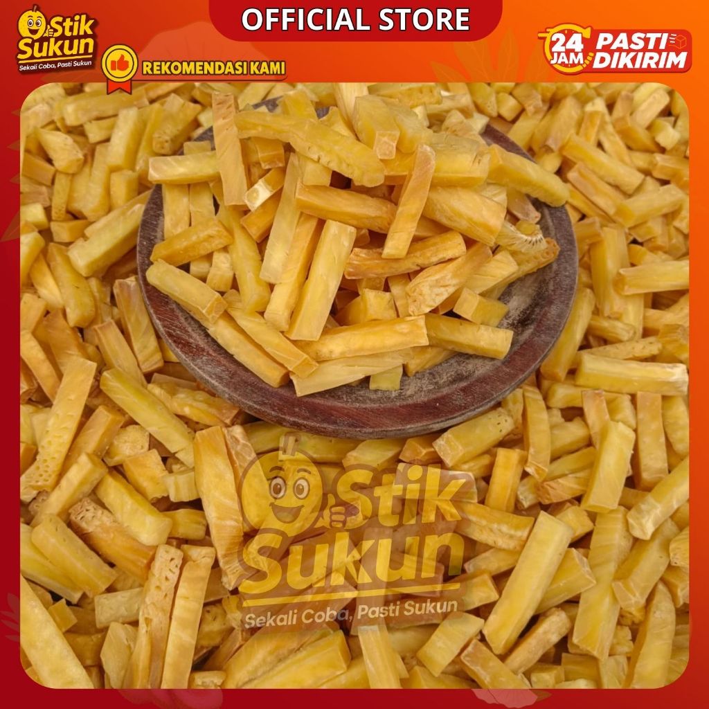 

Stik Sukun Mentega Grade A Original Asin Gurih Renyah Keripik Kripik Stick Sukun Goreng Premium