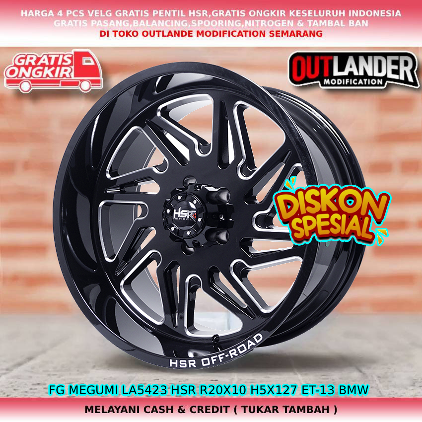 velg R20 velg mobil Dodge Journey Jeep Grand Cherokee JK Rubicon Sahara Wrangler dll hsr megumi r20