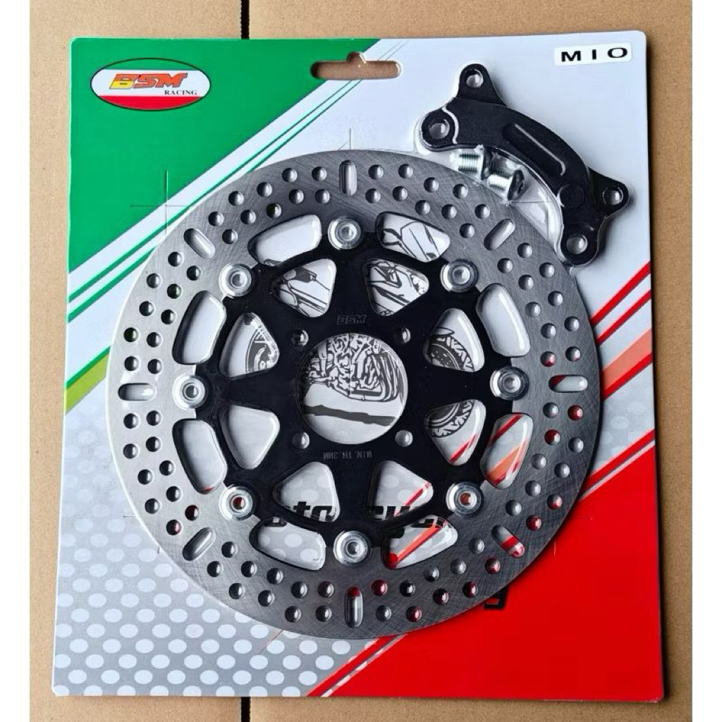 Piringan Disc Cakram BULAT 260 MM 260MM Plus Breket Untuk Motor Mio Smile Mio Soul Xeon Rc Mio Sport