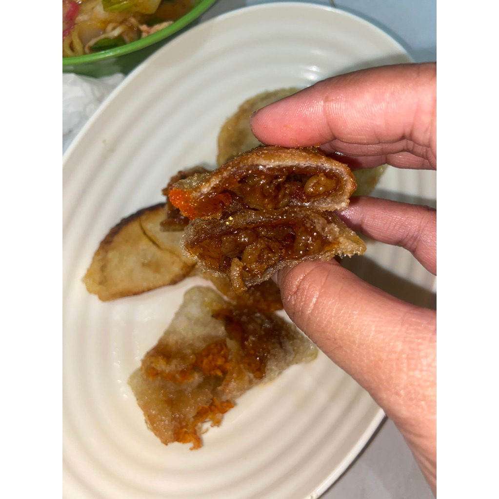 

cireng isi jando | cireng ayam suwir