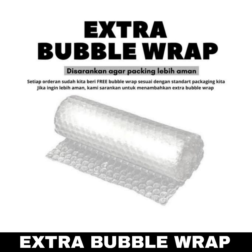 

EXTRA BUBBLE WRAP (Pinkan.Sparepart)