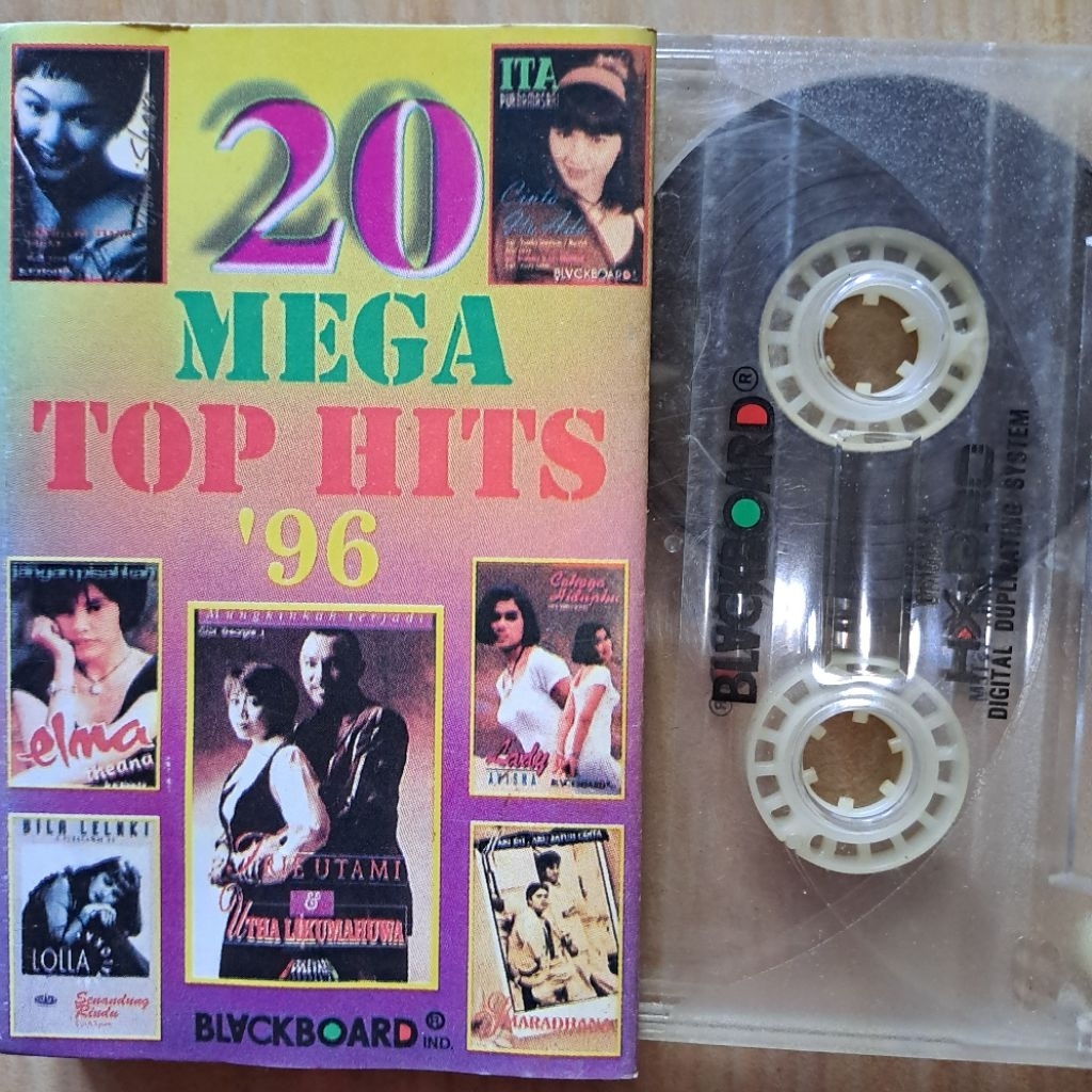 Kaset Pita Mega Top Hits 20