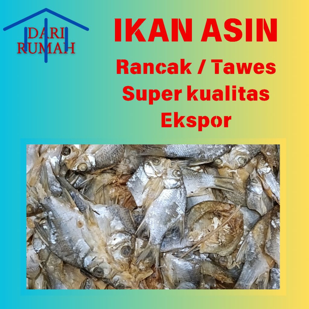 

ikan asin rancak/Tawes super terbaik termurah istimewa