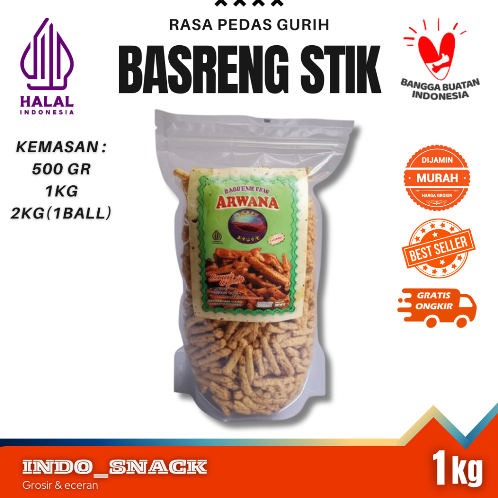 

BASRENG PEDAS GURIH 1kg [PROMO]