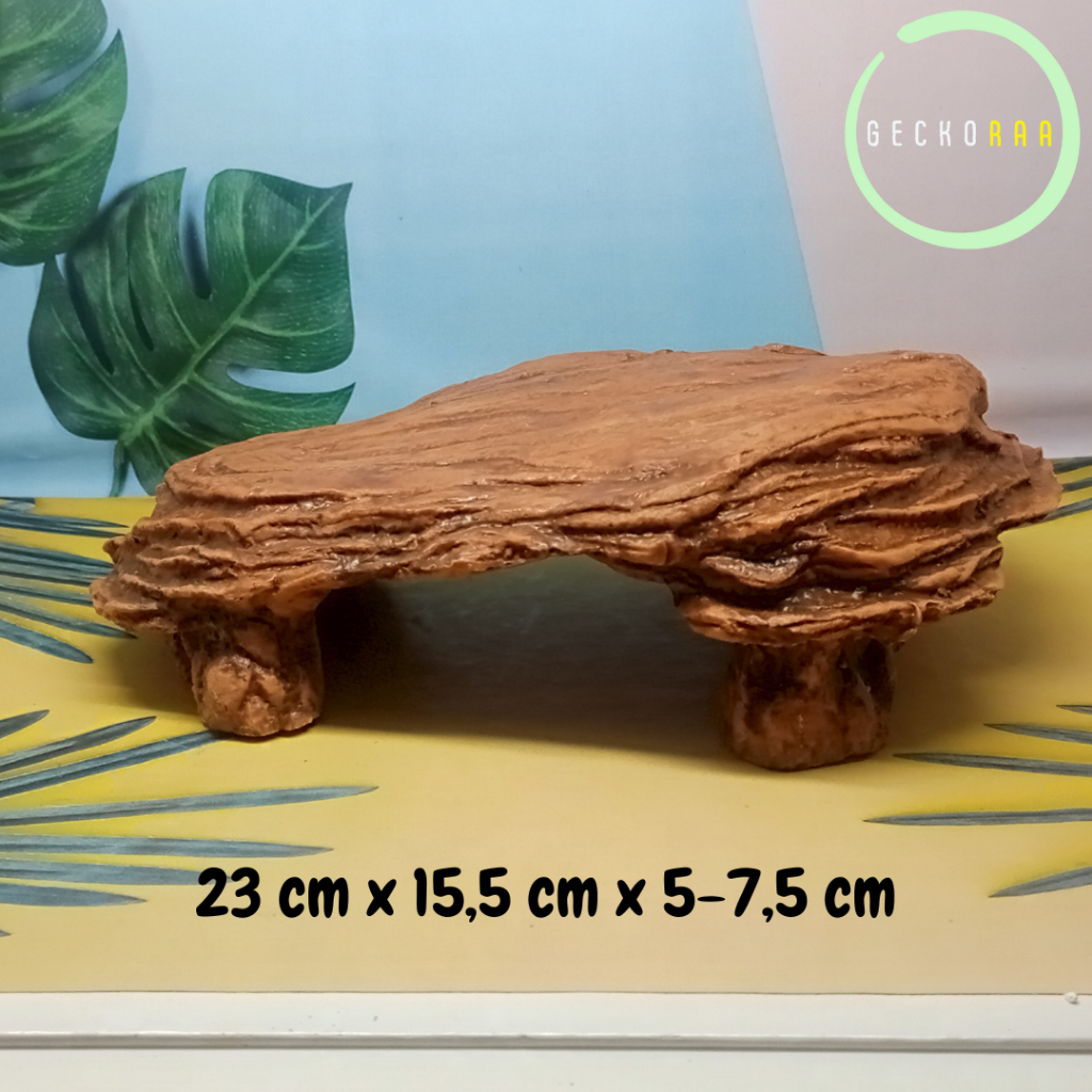 Basking Ukuran Jumbo XL Akuarium Reptil Kura Brazil AFT BD Tempat Jemur