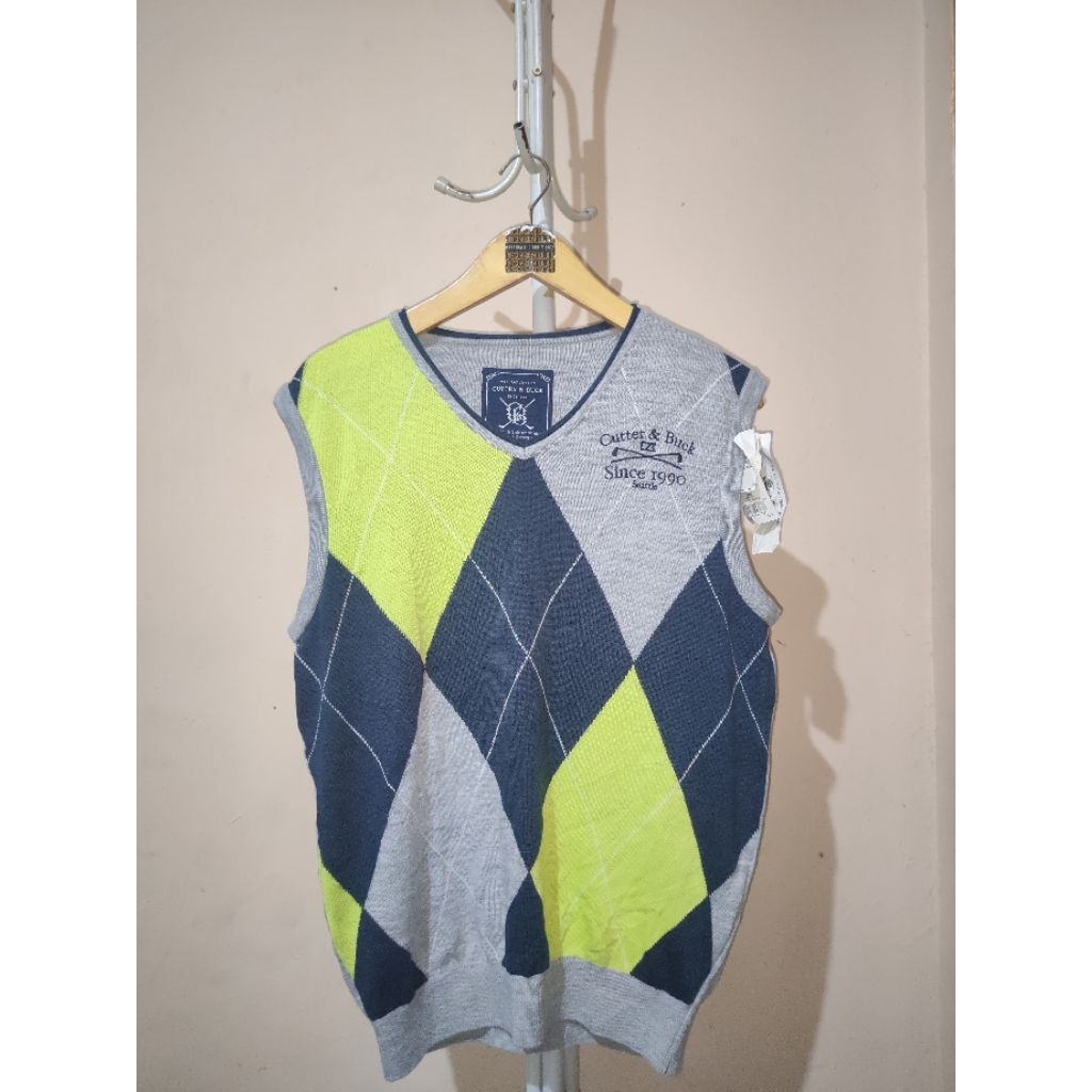 Vest Rajut Cutter & Buck BNWT