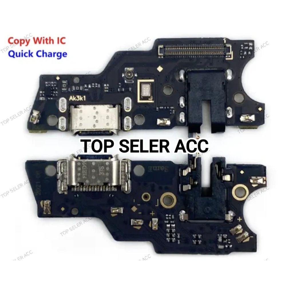 Realme 7 / Narzo 20 Pro Original Flexible Konektor Charger / Papan Cas Wite IC Realme 7 / Narzo 20 P