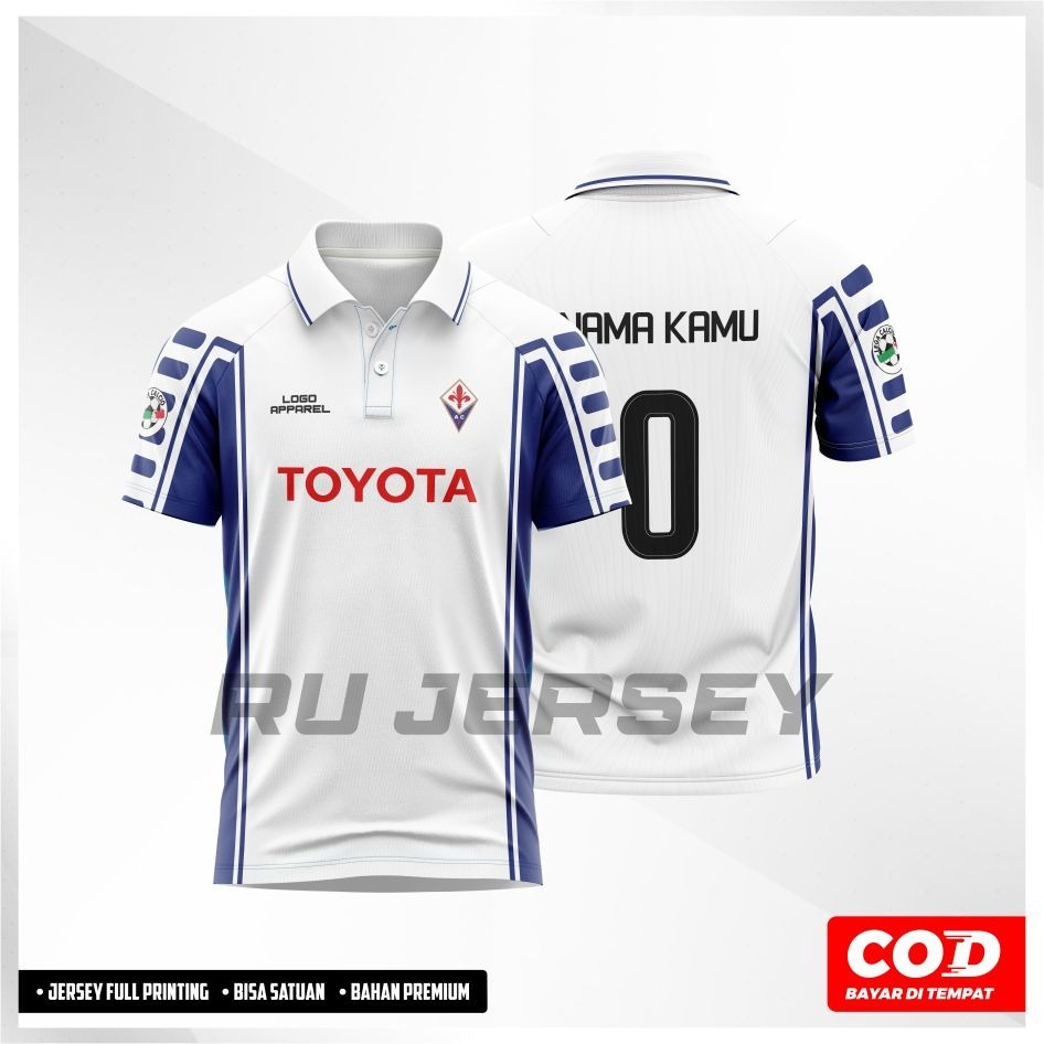 Jersey Fiorentina 1999/2000 Away Retro Full Printing