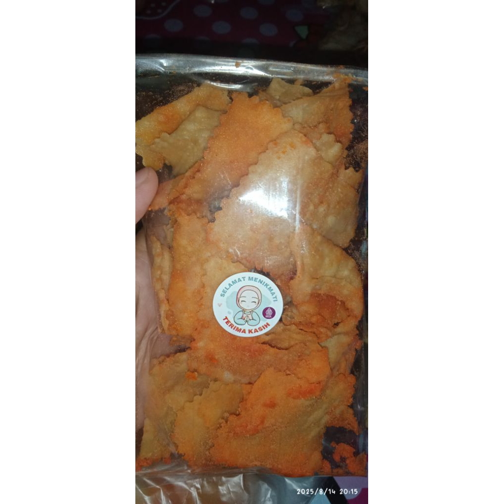 

keripik pangsit balado