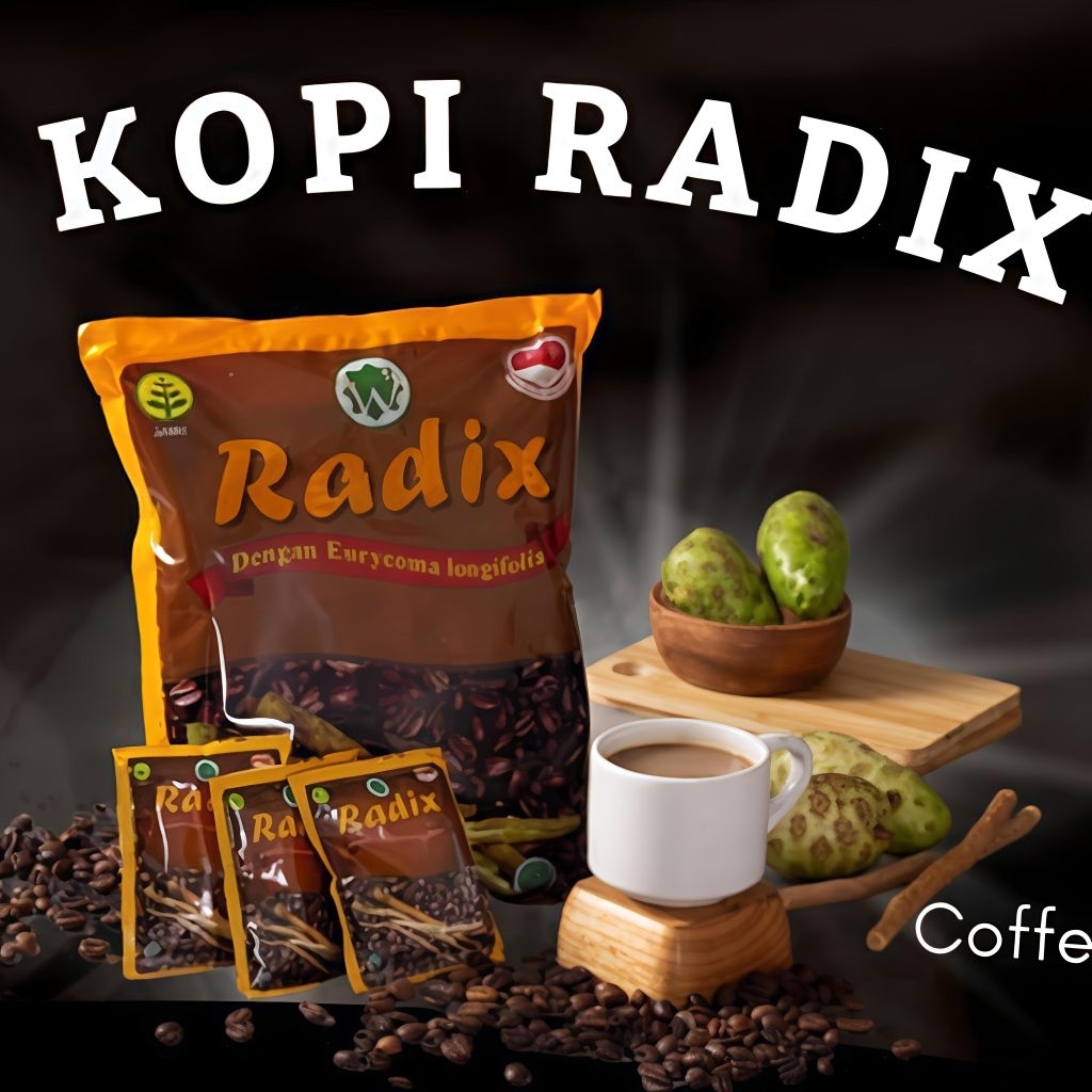 

Kopi Radix Herbal Wahida Asli Original ( BPOM Resmi ) - 15 Sachet