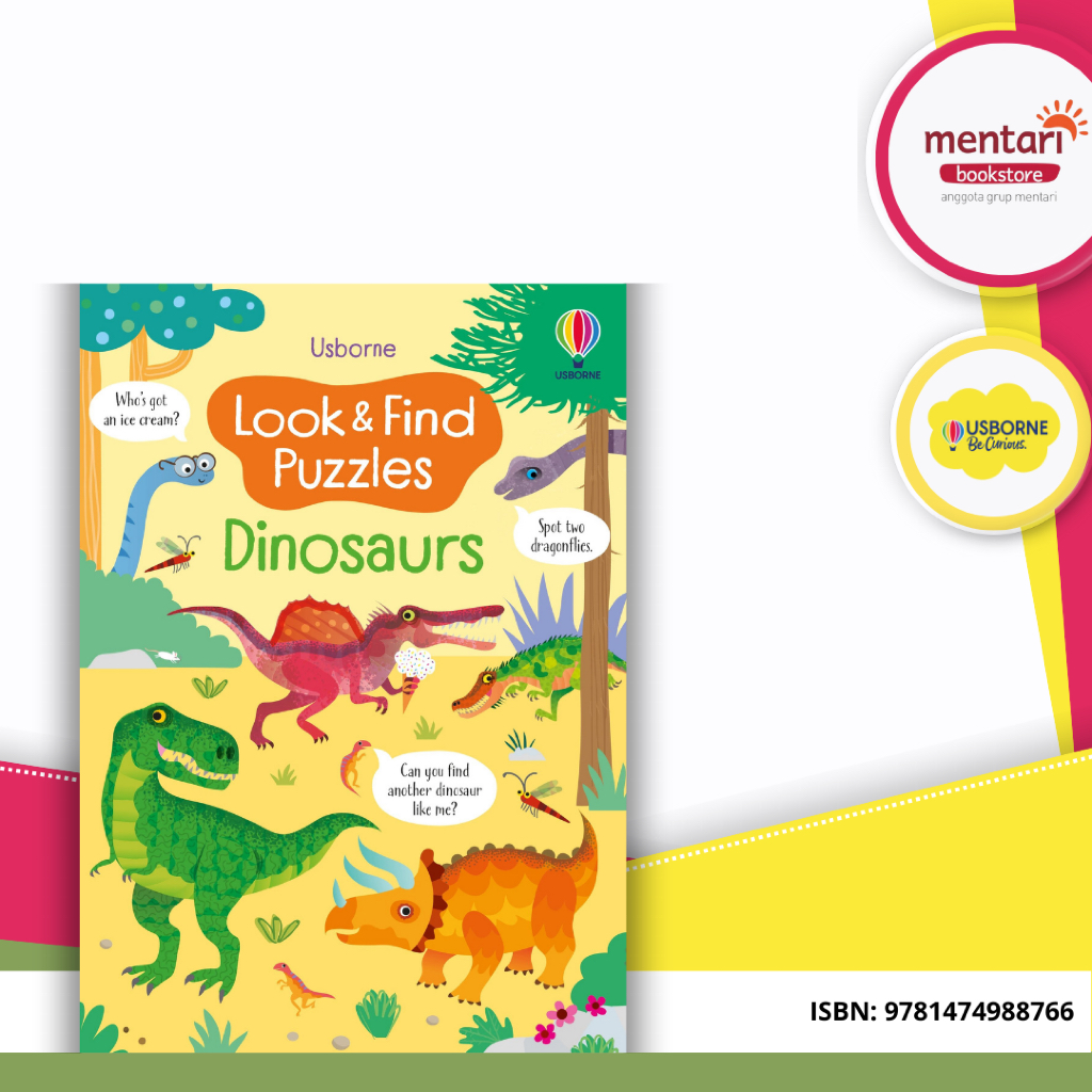 Look and Find Puzzles Dinosaurs